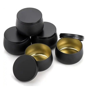 Vela metálica en frasco con tapa, velas de larga duración para diferentes estaciones en frasco metálico con tapa. - Product Image 1