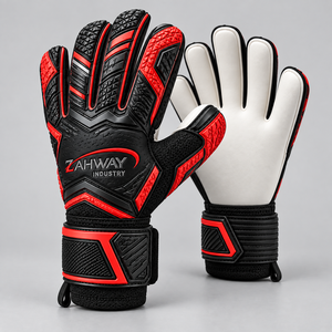 Nouveaux gants de gardien de but de football avec protection des doigts, gants de football professionnels, vente en gros, gants personnalisés naturels - Product Image 5