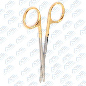 Ciseaux Lexer professionnels de haute qualité Ciseaux médicaux Tc Ciseaux nasaux incurvés émoussés Instruments de qualité supérieure - Product Image 3