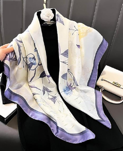 Luxury Printed Long <b>Scarf</b> Soft Fabric Fashion Head <b>Scarf</b> Custom Branding Low MOQ OEM ODM Textile Manufacturer - Product Image 1
