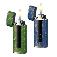 Briquet électronique rechargeable USB Serigs Premium, design coupe-vent, pour cigarettes, barbecue, voyage, chicha, fumer