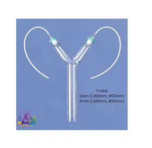 Olfactomètre en Y OEM en verre borosilicaté, longueur de tige 360x180mm, longueur de bras, équipement de laboratoire pour le comportement des insectes et l'entomologie - Product Image 2