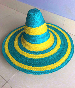 Chapeau mexicain naturel artisanal en fibre, ornement décoratif pour fêtes, pour la distribution en gros, solution de marché de détail mondial, agence - Product Image 6