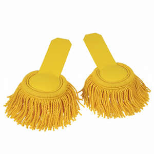 Épaulettes en fil de soie de qualité supérieure, en viscose, pour équipement de défense personnelle et uniformes cérémoniels - Product Image 4