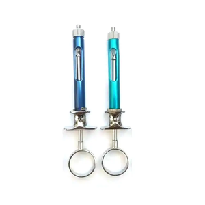 Jeringas Veterinarias Reutilizables para Animales, Jeringa de Inyección para Ganado, Vacas, Ovejas, Cabras, Tratamiento Veterinario y Vacunación - Product Image 1