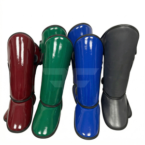 Nuevas Espinilleras Personalizadas con Logotipo, Transpirables y Anticolisión, para Muay Thai, Boxeo y Karate - Product Image 1