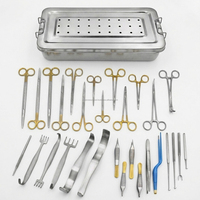 Set Instrumen Bedah Facelift Gorney, Perlengkapan Bedah Plastik, Instrumen Rhytidektomi