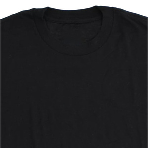 Camiseta Unisex Rosa de Cuello Redondo, 100% Algodón, Corte Regular, Color Sólido Informal, Transpirable, de Punto, Manga Corta, Estilo Urbano, Bordada - Product Image 2