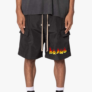 Shorts d'été décontractés sur mesure pour homme, style streetwear, avec appliques camouflage, cargo, pour l'extérieur - Product Image 1