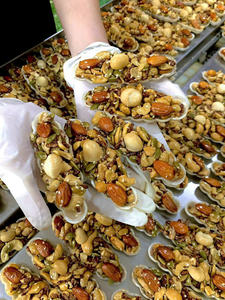 Galleta Crujiente de Nueces Mixtas Blue Lotus 2025, Delicioso Snack de Panadería para el Desayuno y la Merienda - Product Image 5