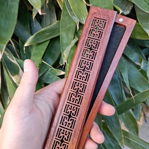 ที่ใส่ธูปไม้โรสวูด (บาคูร์) คุณภาพสูง ทำด้วยมือ เป็นมิตรกับสิ่งแวดล้อม - Product Image 5