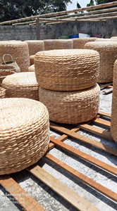Premium Water Hyacinth Cushion <b>Pad</b> Natural Handmade Woven Seat Cushion for <b>Chair</b> Home Decoration Wholesale Vietnam - Product Image 5