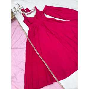 Fancy XS Party Wear Anarkali vestido con hermoso Pent y Dupatta - Product Image 2