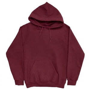 Puff Logo 350gsm Lined Long Spring <b>Hoodie</b> Regular Fit Windproof Custom Eco Friendly Recycled Fleece Unisex Men - Product Image 3
