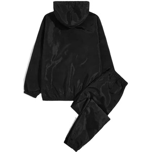 Ensembles coupe-vent pour hommes grande taille avec logo personnalisé - Service OEM de haute qualité, vente en gros, vêtements d'entraînement et décontractés - Product Image 2