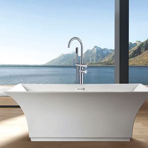 Rubinetto per Vasca da Bagno Freestanding con Doccetta - Rubinetti Premium per Bagno e Doccia - Product Image 6