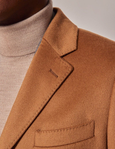 Manteau long d'hiver en laine 100% à double boutonnage, motif uni, grande taille, dernière collection, coupe confortable, vente en gros - Product Image 3