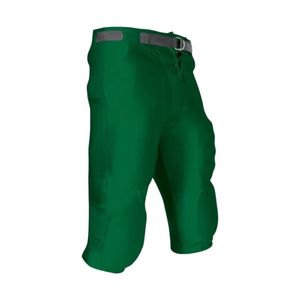 <b>White</b> American Football Uniform Pants Integrated 7-Piece Pad Set Moisture Wicking Quick Dry 100% Polyester Fabric for Pro - Product Image 6