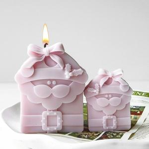 <b>Christmas</b> Gift Bag Aromatherapy Candle <b>Christmas</b> Decorations Candle Gypsum Resin Candle Silicone Mold - Product Image 3