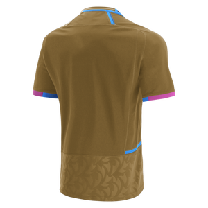 Camiseta Deportiva de Manga Corta para Hombre con Ribete en Contraste, Cuello Redondo, para Entrenamiento y Equipo - Product Image 2
