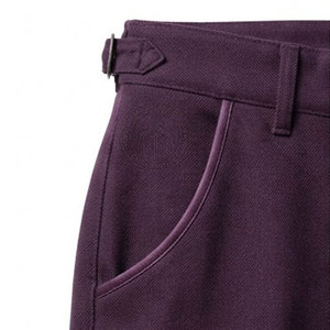 Pantalon de combat allemand haut de gamme, coupe droite, en toile légère, respirante et durable, avec coutures renforcées et taille raffinée - Product Image 5