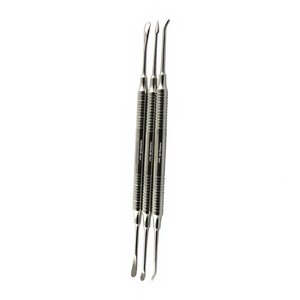 Elevadores periostales dentales, despegadores de tejido, instrumental quirúrgico de acero inoxidable para cirugía oral (Goldman, Fox) - Product Image 4