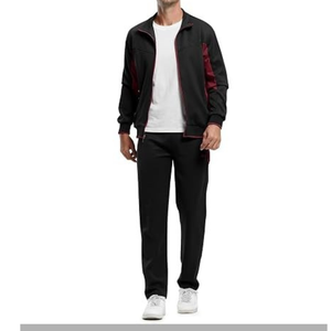 Conjuntos Deportivos Casuales para Hombre de Alta Calidad al por Mayor, Conjuntos de Sudadera con Cierre Completo que Absorben la Humedad - Product Image 6