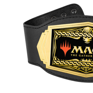 Ceinture de championnat Magic The Gathering personnalisée, ceinture sportive haut de gamme avec texte personnalisé, idéale pour les tournois et les collectionneurs - Product Image 4