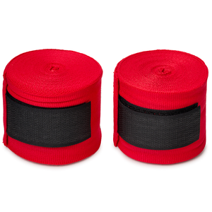 Bandages de boxe personnalisés à prix abordable, qualité supérieure, dernier design, fabriqués en 100 % coton, bandages de poignet pour la gym - Product Image 3
