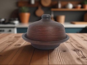 Wooden Round Butter Dish With Lid For Fresh And Clean Butter Storage Stylish Natural Kitchen Serveware Wholesale From India - Product Image 5
