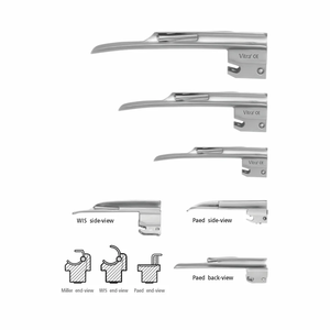 Laringoscopios de Fibra Óptica Miller Vitra Diagnostics VDA1003, Clase I, Certificación ISO13485, Uso Hospitalario, 1 Año de Garantía - Product Image 4