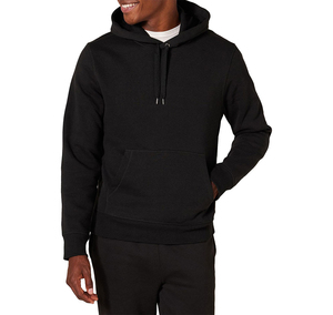 Sweat-shirt à capuche pour homme en coton, coupe classique, décontracté, pour l'automne, noir, avec poche, BRG, sweats à capuche et sweat-shirts pour homme - Product Image 2