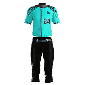 Uniforme de baseball numérique respirant 100 % polyester grande taille, couleurs personnalisables, léger, vente en gros, durable, best-seller - Product Image 1