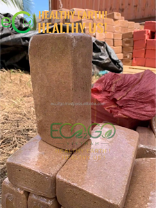 Eco2go Vietnam Low EC Coco Peat <b>Block</b> - 100% Natural Coconut <b>Coir</b> Coco Peat Biodegradable <b>Block</b> - Product Image 2