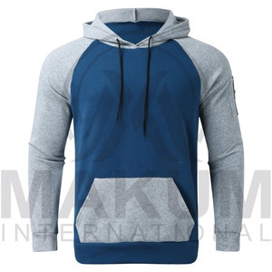 Survêtements brodés en promotion – Ensemble deux pièces à capuche pour homme, personnalisable avec logo, couleur unie, vierge, idéal pour le jogging - Product Image 2