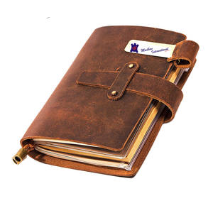 Journal en cuir vintage unique au design rustique, parfait pour l'écriture créative, le croquis et les réflexions quotidiennes, carnet de notes, agenda - Product Image 2