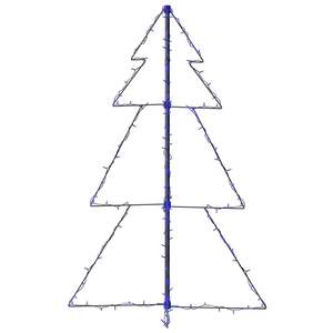 Árbol de Navidad en Forma de Cono con 160 Luces LED, para Interiores y Exteriores, de 3x4 pies - Product Image 6