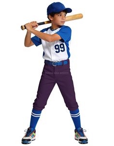 Uniforme de Béisbol con Estampado Digital Personalizado, Conjunto de Camiseta de Béisbol de Manga Corta para Hombre, Talla Grande, OEM - Product Image 1