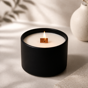 Luxury Ceramic <b>Candle</b> Vessel Matte Dual Tone Finish Triple <b>Wick</b> Long Burn Premium Home Decor Elegant Gift Piece - Product Image 6