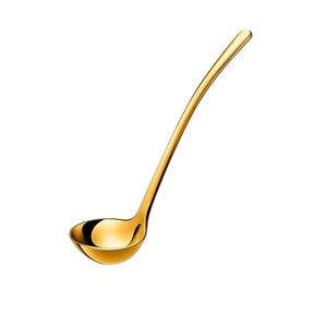 Brass Soup Ladle Soup Fat Separator Ladle Filter Skimmer Spoon Soup <b>Colander</b> for Kitchenware Restaurants - Product Image 1