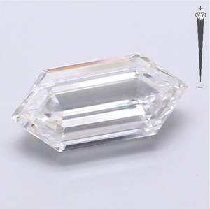 Diamante Cultivado en Laboratorio con Certificación IGI, 3.39 CT, Corte Marquesa Holandesa, Color E, Claridad VVS2, Modelo LG 741521638, ROYAL GEMS, para Joyería - Product Image 3