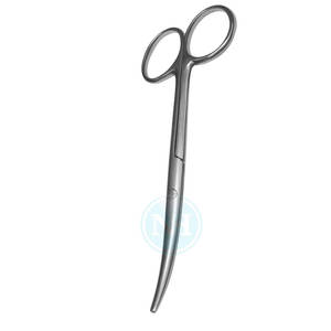 Tijeras de enucleación para uso hospitalario, curvatura media y fuerte, puntas romas, las más vendidas, hechas en Pakistán - Product Image 4