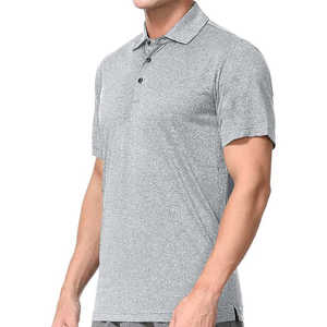 เสื้อโปโลแขนสั้นผู้ชาย สีพื้น ผ้าฝ้าย ระบายอากาศดี สวมใส่สบาย ทรงพอดีตัว ความยาวปกติ ดีไซน์ปี 2026 - Product Image 3