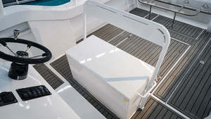 Barco de pesca de aluminio Kinocean 2026 para 6 personas, fabricado en fábrica, diseño de consola central para recreo. - Product Image 2