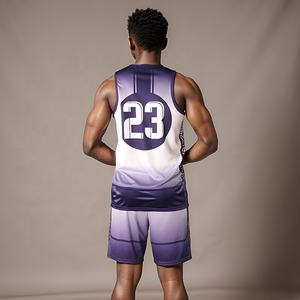 Fournisseur Fantastique d'Uniformes de Basketball Offrant des Kits d'Équipe Professionnels Tissus Durables Maillots à Séchage Rapide Ensembles Complets Grandes Tailles - Product Image 3