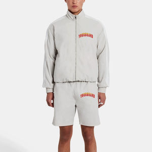 Conjunto de Pantalones Cortos de Nailon para Hombre, Hechos a Medida, Impermeables, Cómodos, de Color Sólido, con Cierre de Cremallera, Servicios OEM, Ropa Urbana, Oferta de Verano - Product Image 1