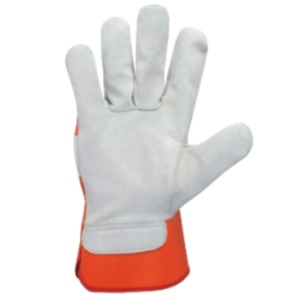 Gants de travail en cuir de vachette pleine fleur, nouvelle conception, résistants à la chaleur et aux étincelles, protection individuelle des mains, gants de sécurité - Product Image 1