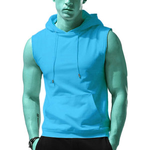 Sudadera sin Mangas para Hombre, de Algodón y Felpa, con Logotipo Personalizado, Ropa Deportiva Transpirable, Fabricante OEM - Product Image 5