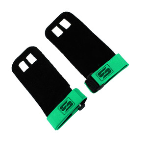 Poignées de musculation en cuir de vachette véritable de haute qualité, personnalisées, best-seller, unisexes, 3 trous, pour entraînement - Product Image 3