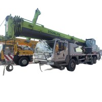 Camion grue montée Zoomlion avec grue diesel de 25 tonnes, mini grue de levage pour camion, qualité supérieure, à vendre